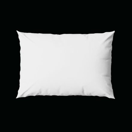 Nagypárnahuzat fehér PAMUT 70x90+25cm 