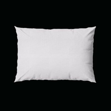 Nagypárnahuzat fehér krepp 70x90+25cm 