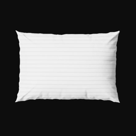 Nagypárnahuzat csíkos damaszt PAPE 24+6mm 70x90+25cm 