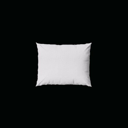 Kispárnahuzat fehér krepp 40x50+15cm 